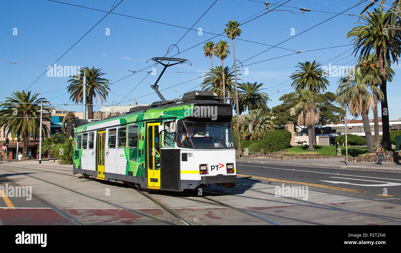 Yarra trams hi-res stock photography and images - Alamy