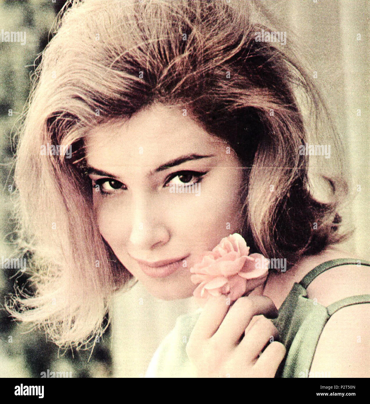 . Italian actress Annabella Incontrera posing for the magazine . September 1962. Unknown 7 Annabella Incontrera 62 Stock Photo
