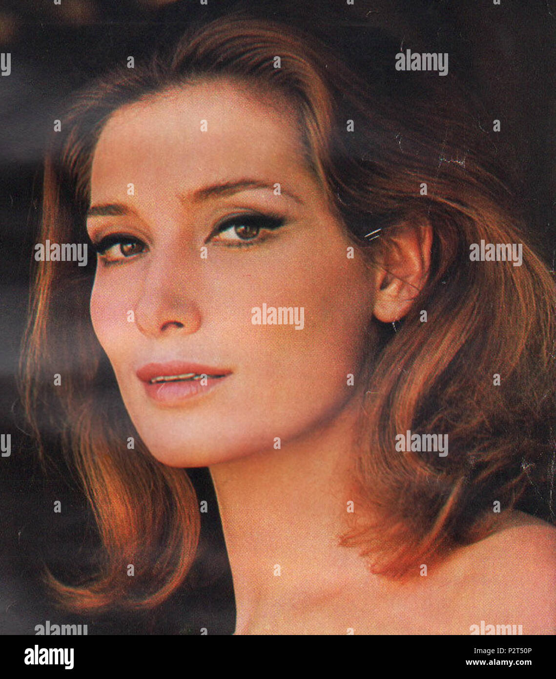 . Italian actress Annabella Incontrera posing for the magazine . April 1968. Unknown 7 Annabella Incontrera 68 Stock Photo