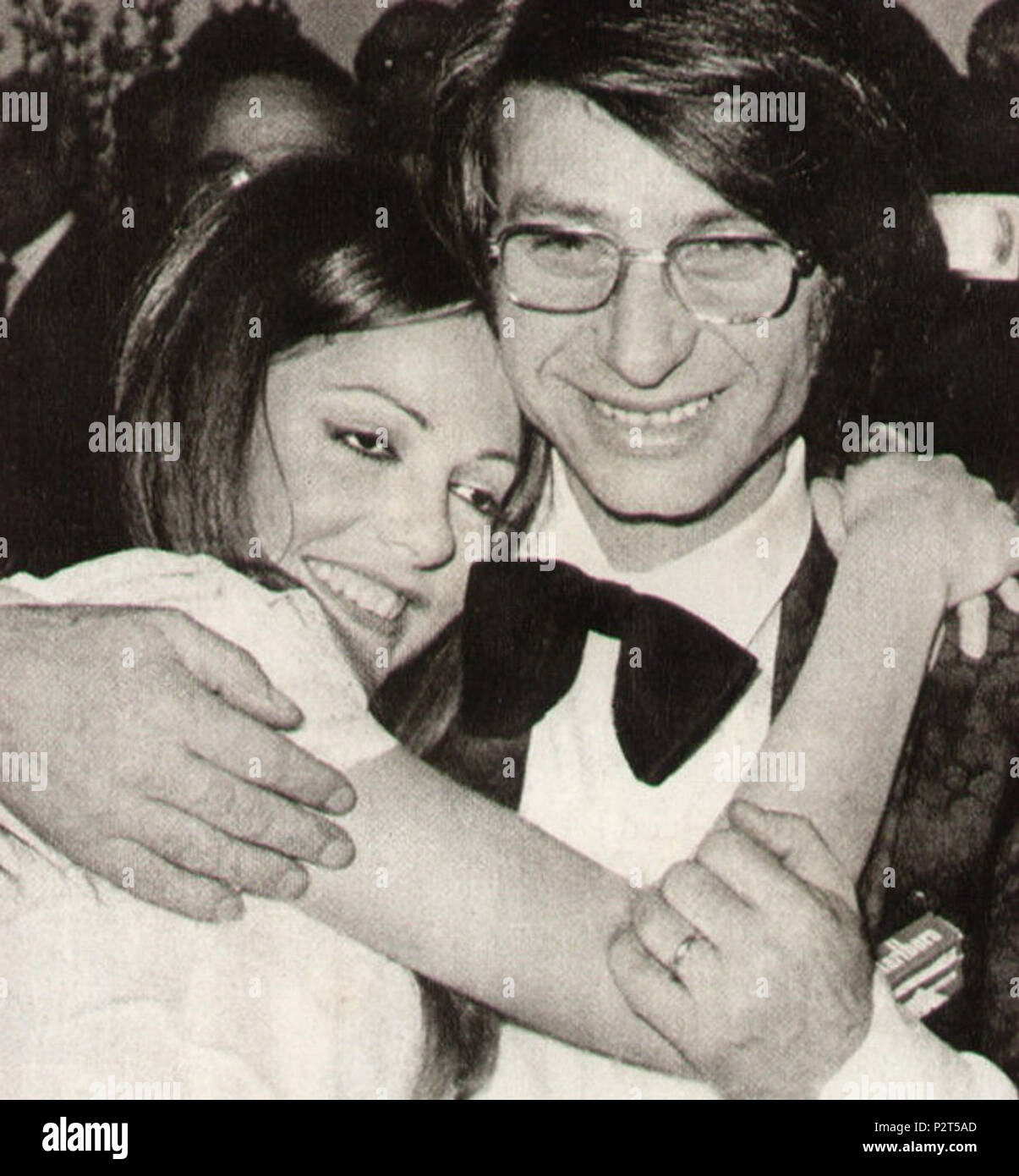 . Italian singers Nicola Di Bari and Nada at the Sanremo Music Festival . February 1971. Unknown 65 Nicola Di Bari and Nada Stock Photo