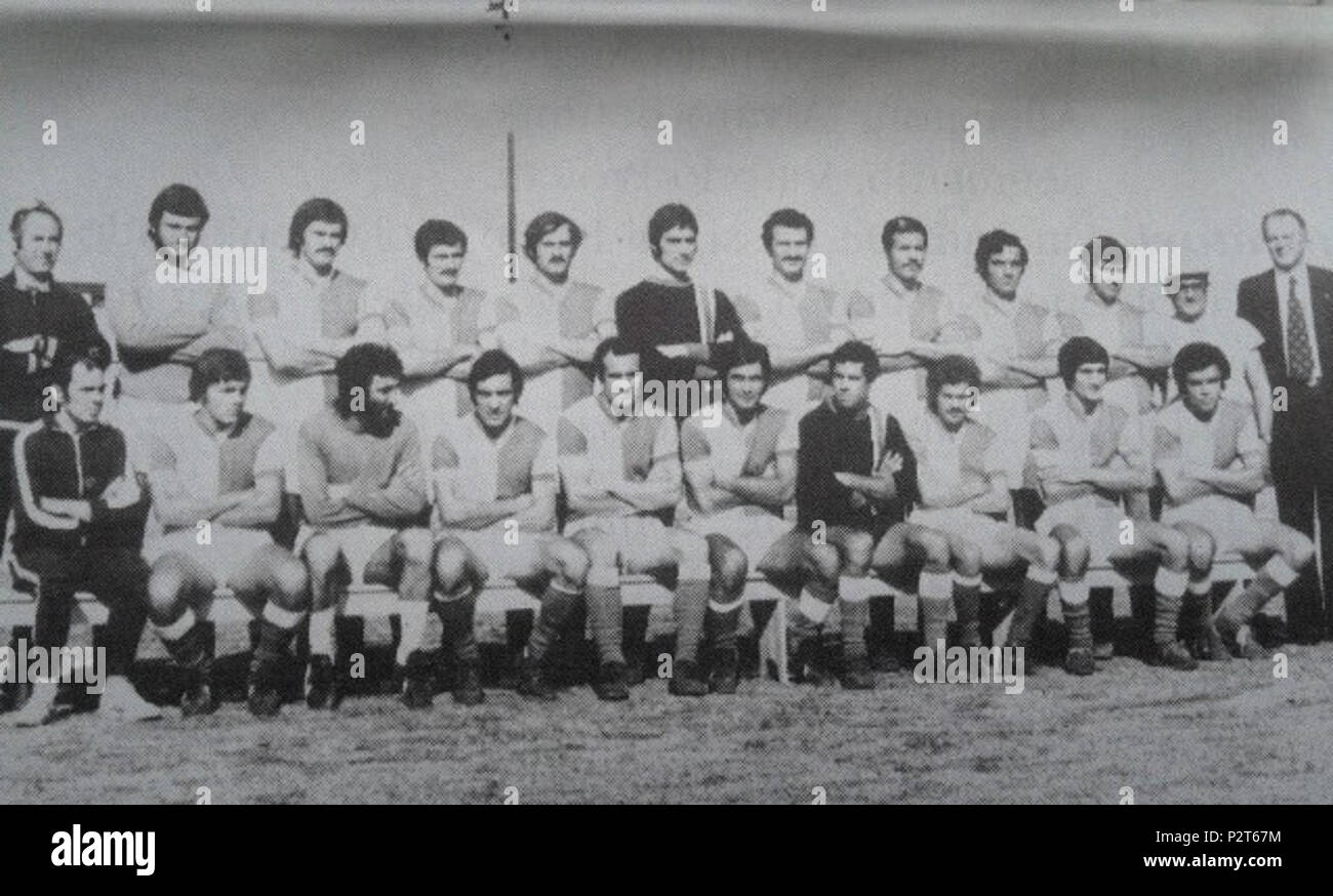 Italiano: Football Club Avezzano 1973-1974 . 31 July 2015, 10:28:34. Elvio  Gentile 10 Avezzano calcio 1973 74 Stock Photo - Alamy