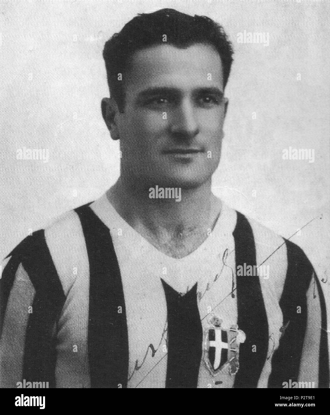 . Italiano Il calciatore italoargentino Luis Monti alla Juventus