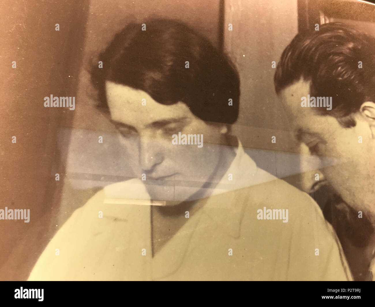 . English Photograph of Erminia Caudana displayed in the Museo Egizio