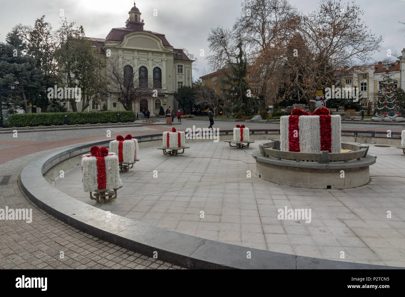 Plovdiv Bulgaria December 30 2016 Building Of City Hall