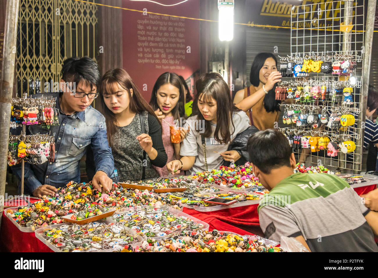 Hanoi Night Market Vietnam Stock Photo Alamy hanoi-night-market-vietnam-stock-photo-alamy