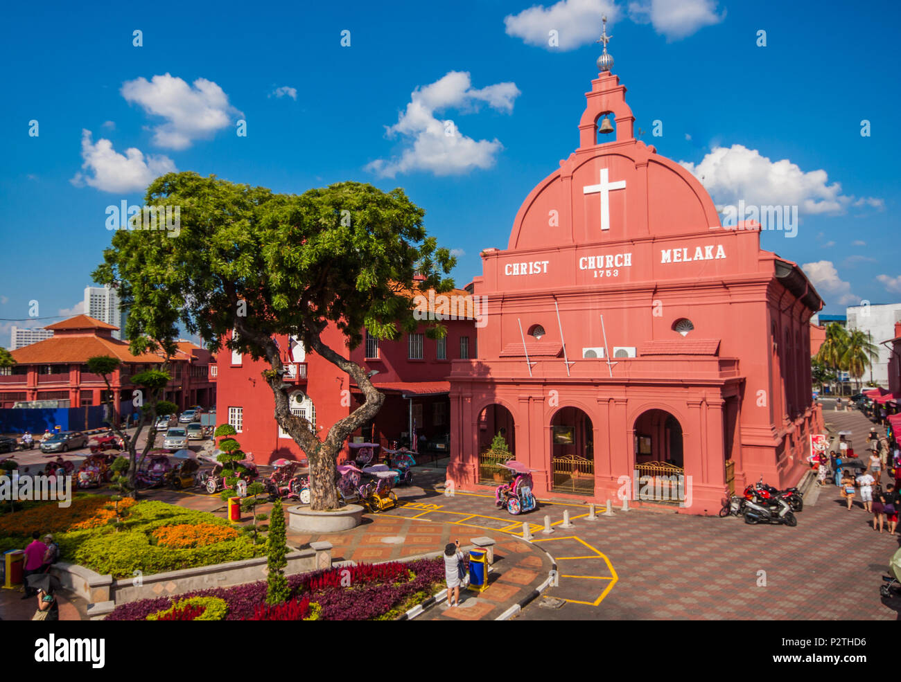 Dutch House Architecture Melaka High Resolution Stock Photography 