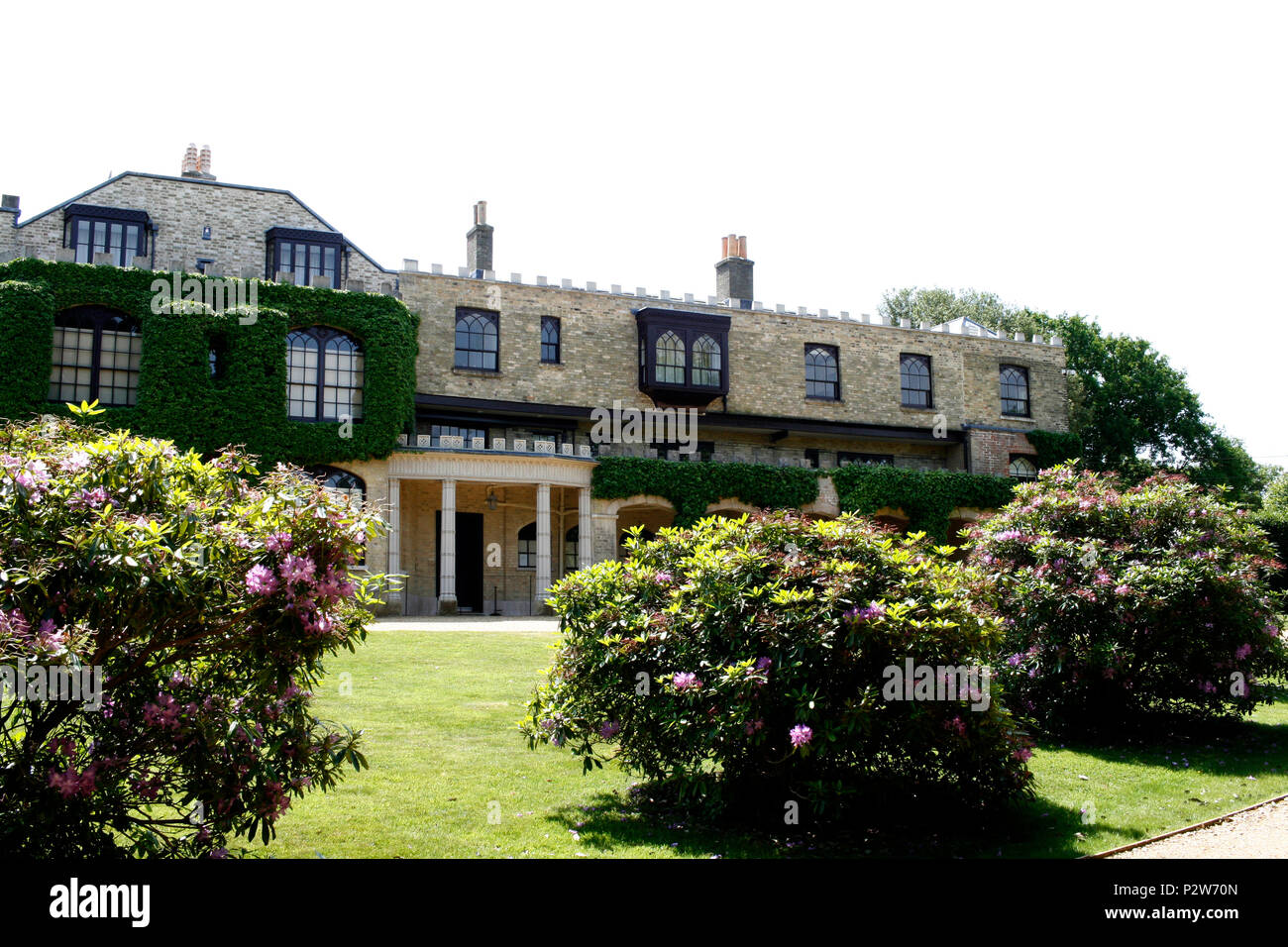 farringford house was the home of lord alfred tennyson poet in the isle of wight uk june 2018 Stock Photo