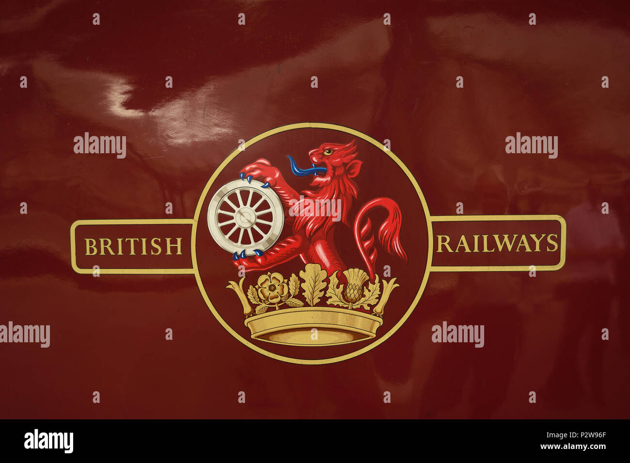 British Rail Logo. Stock Photo