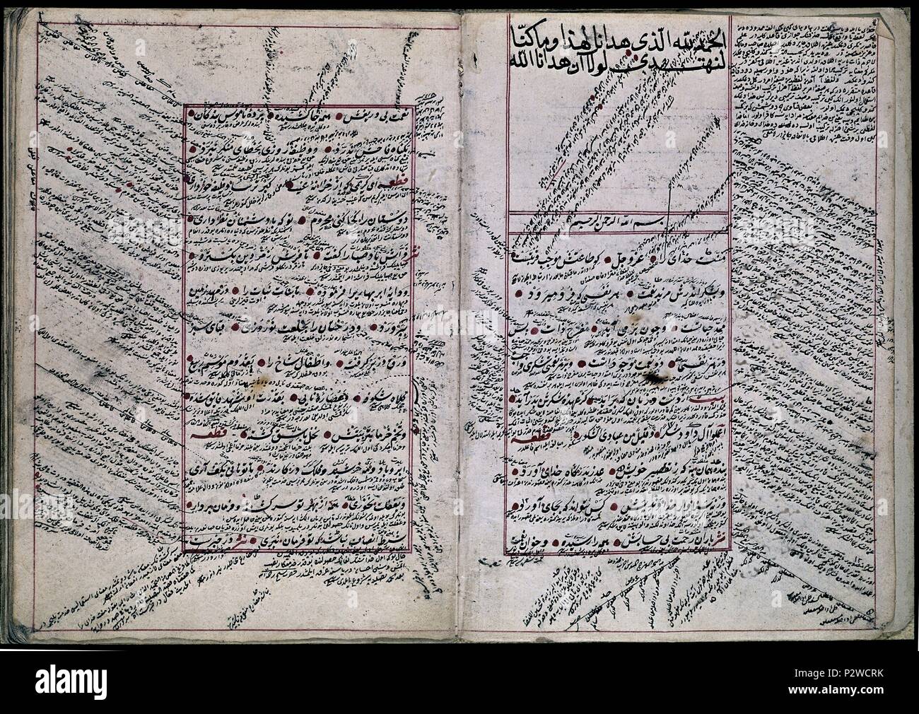 Manuscrito Persa Saadi Gulistan 12124 Location - 
