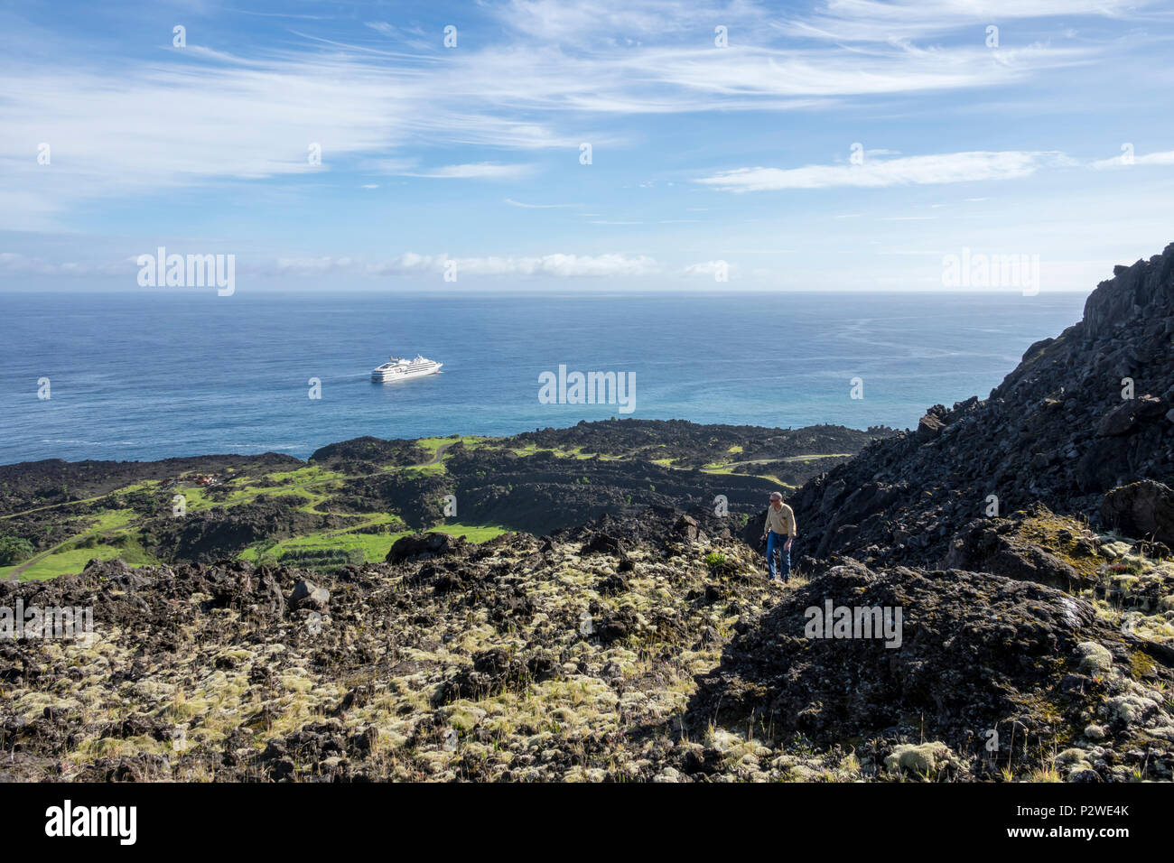 Tristan da Cunha, British Overseas Territories, South Atlantic Ocean Stock Photo