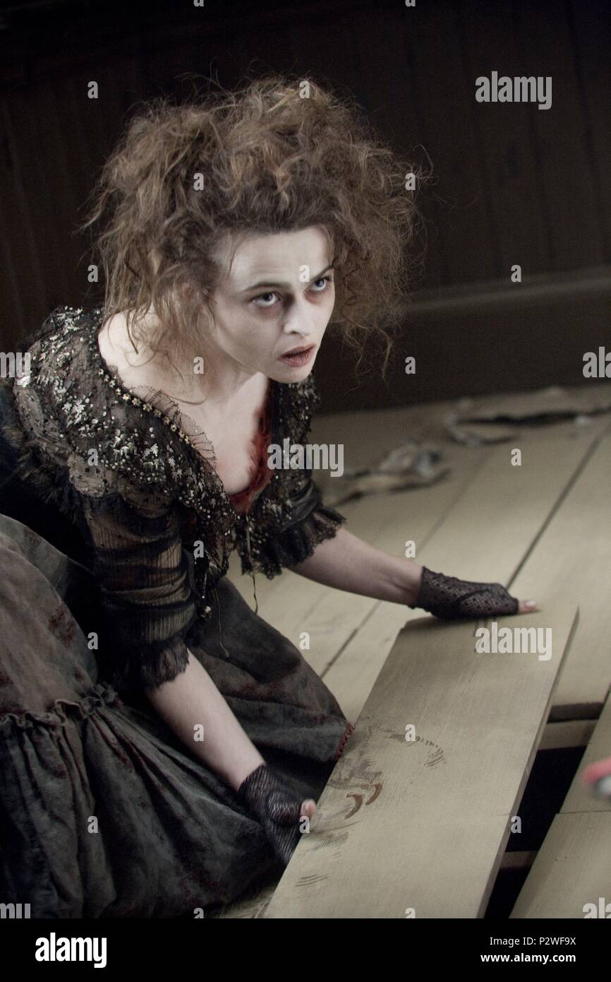 Original Film Title: THE SWEENEY TODD: DEMON BARBER OF FLEET STREET.  English Title: SWEENEY TODD: THE DEMON BARBER OF FLEET STREET. Film  Director: TIM BURTON. Year: 2007. Stars: HELENA BONHAM CARTER. Credit: