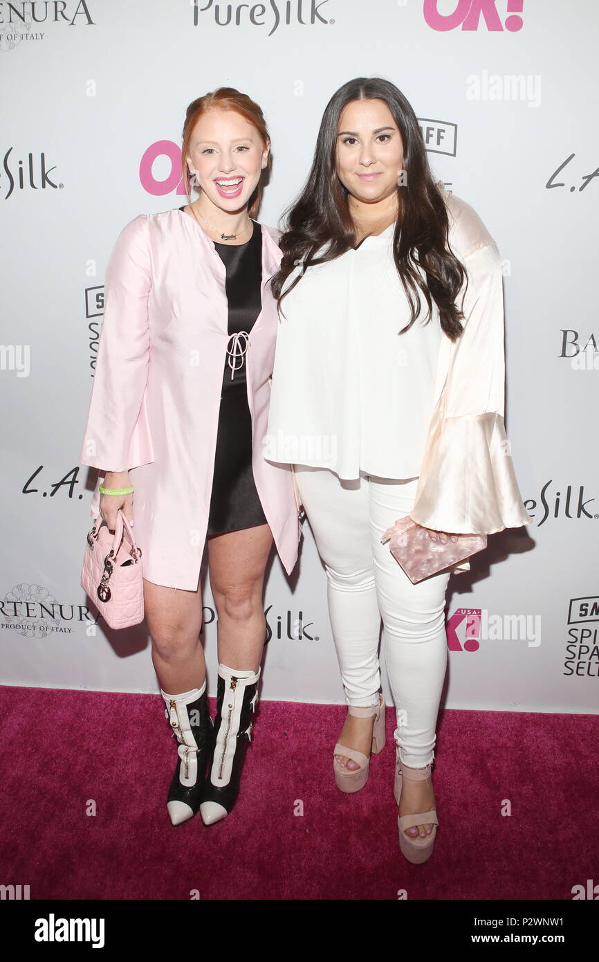 OK! Magazine Summer Kickoff Party at Magic Hour at Moxy Times Square  in New York City  Featuring: Jackie O Problems, Claudia Oshry Where: New York, New York, United States When: 15 May 2018 Credit: Derrick Salters/WENN.com Stock Photo