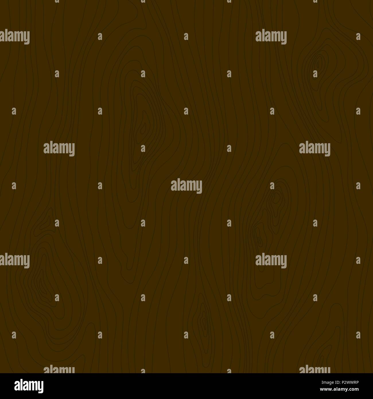Brown wooden texture. Wood grain pattern. Abstract fibers structure background, vector illustration Stock Vector