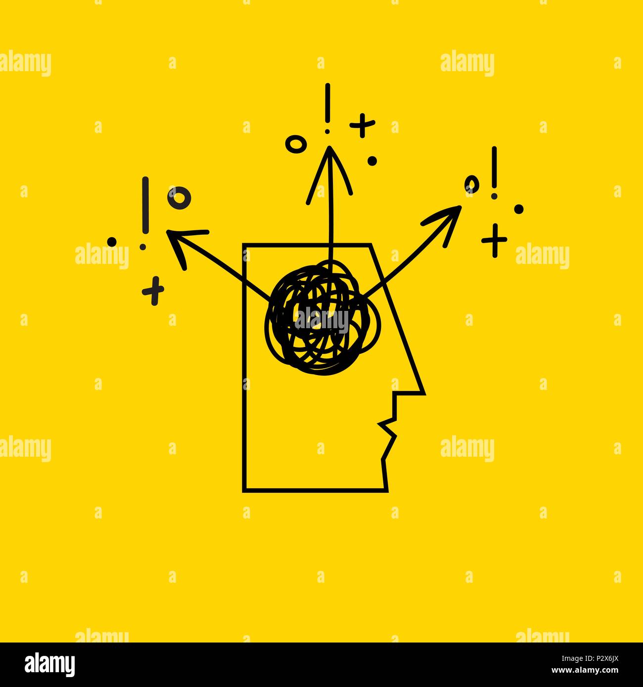 creative idea, solution Stock Vector