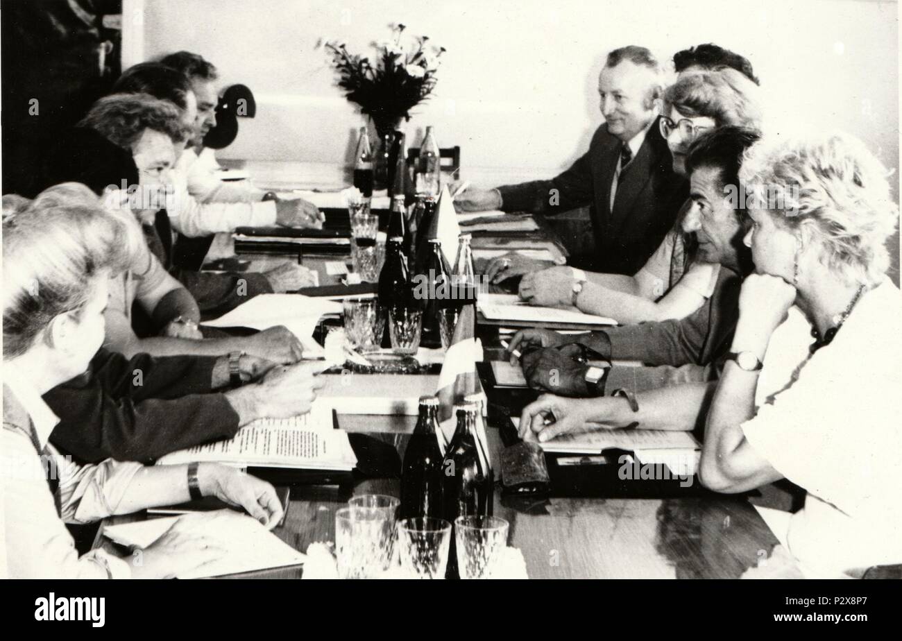 THE CZECHOSLOVAK SOCIALIST REPUBLIC - CIRCA 1980s: Vintage photo shows ...