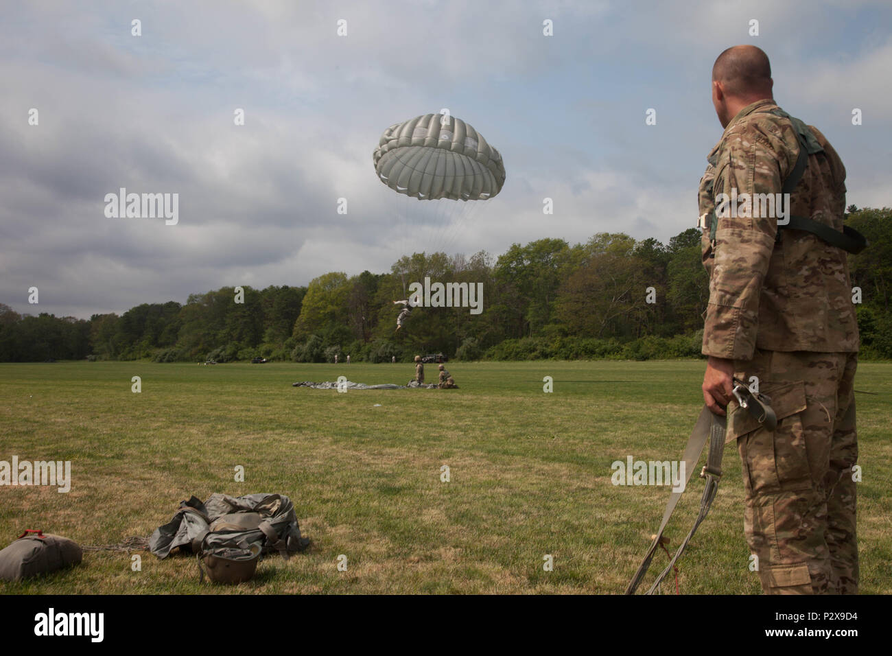 U.S. Army Paratrooper Capt. Jasen Webster, 95th Civil Affairs Brigade ...