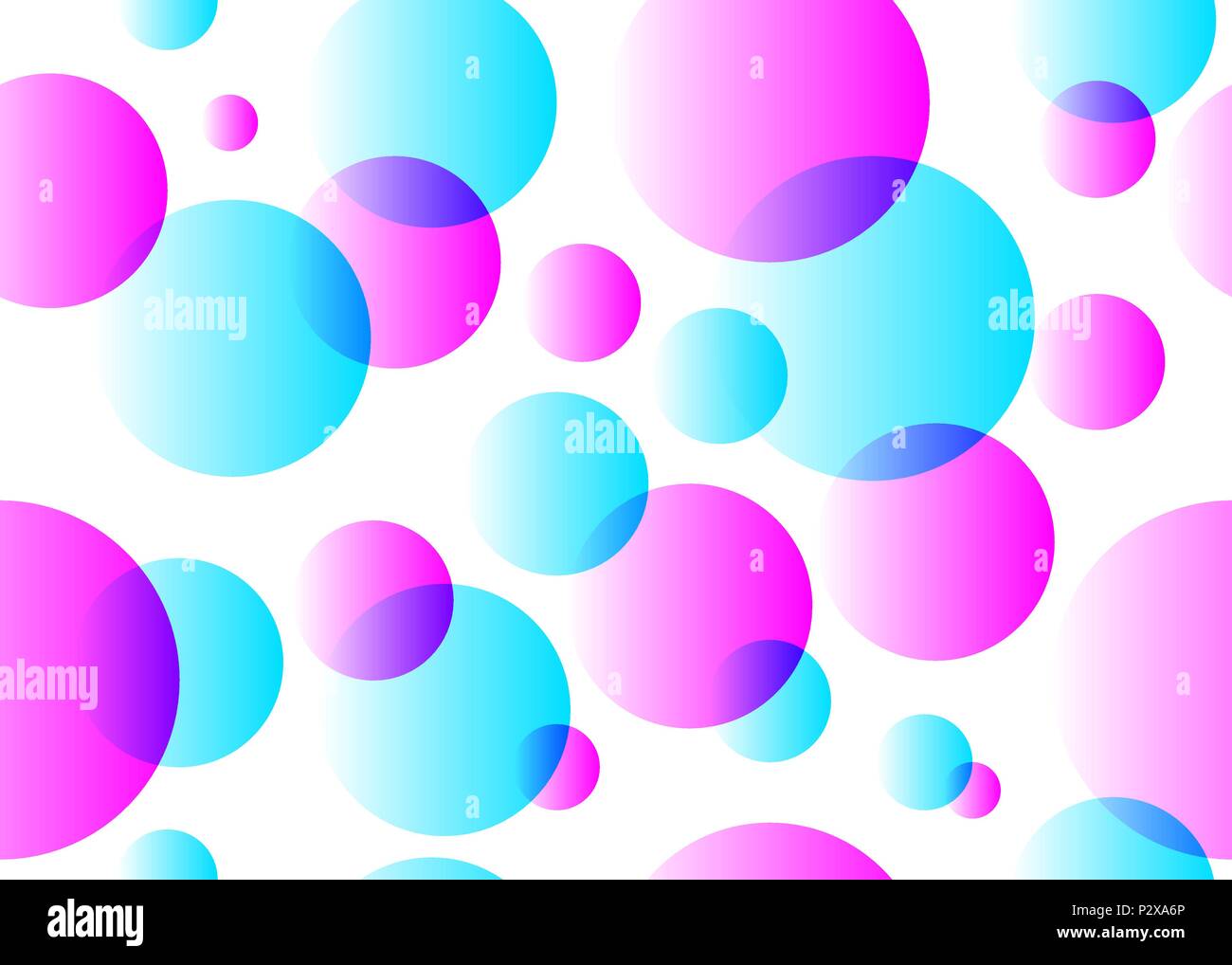 Seamless pattern with circles Stock Vector