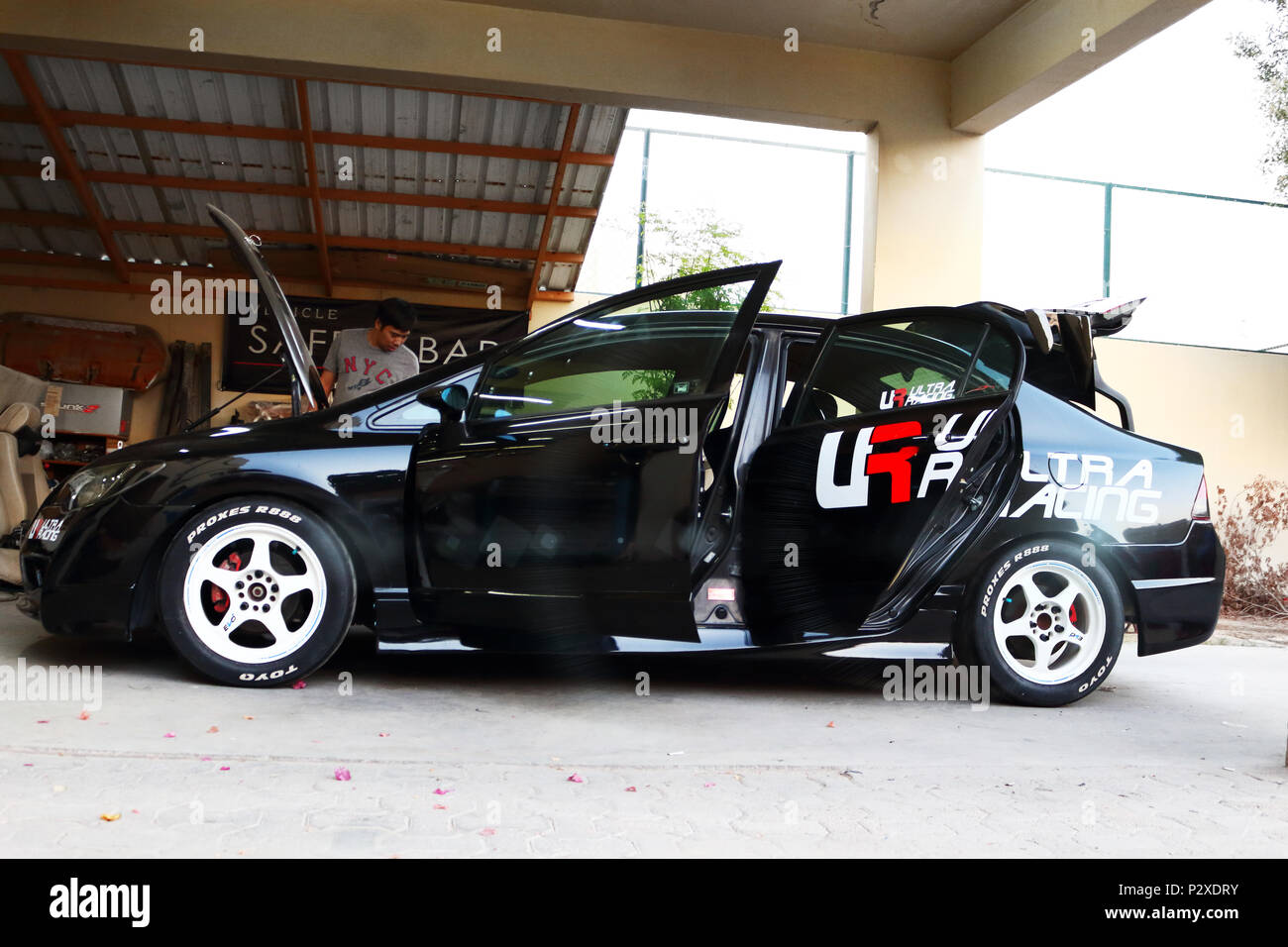 Fd Racing Blue Power racing series background hi-res stock photography and images - Alamy