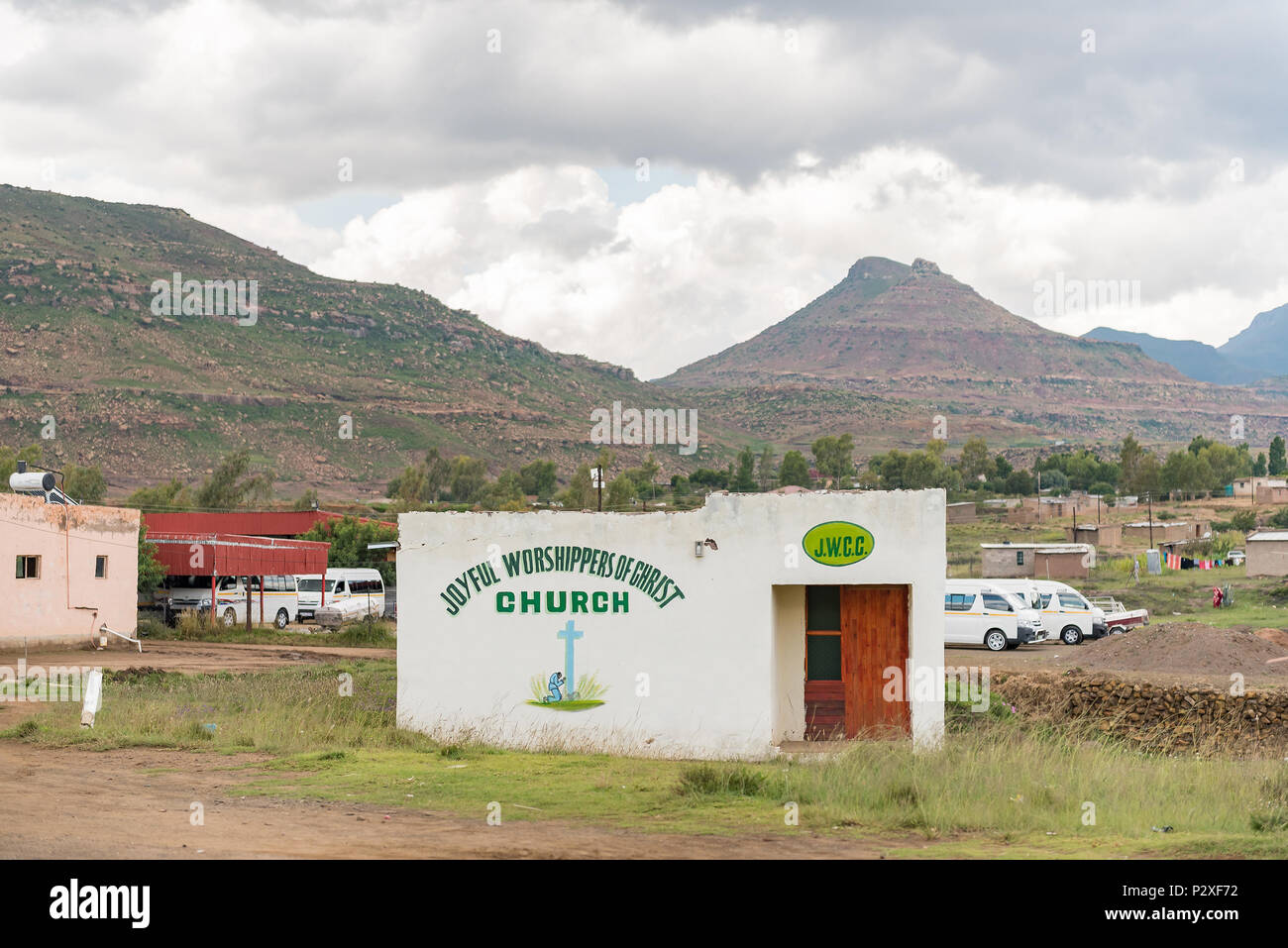 STERKSPRUIT, SOUTH AFRICA APRIL 1, 2018 The Joyful Worshippers of