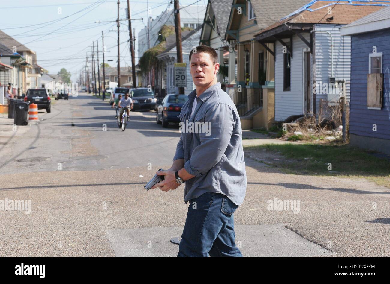 Original Film Title: 12 ROUNDS.  English Title: 12 ROUNDS.  Film Director: RENNY HARLIN.  Year: 2009.  Stars: JOHN CENA. Credit: MARK GORDON COMPANY, THE/MIDNIGHT SUN PICTURES/WWE FILMS / PERRET, PATTI / Album Stock Photo