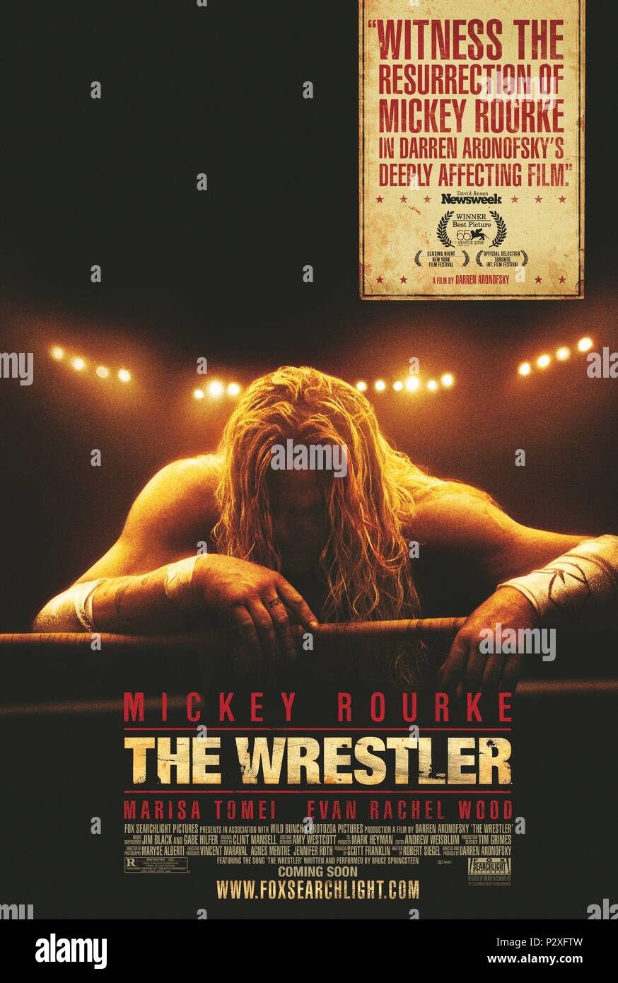 Original Film Title The Wrestler English Title The Wrestler Film Director Darren Aronofsky Year 2008 Credit Saturn Films Album Stock Photo Alamy alamy