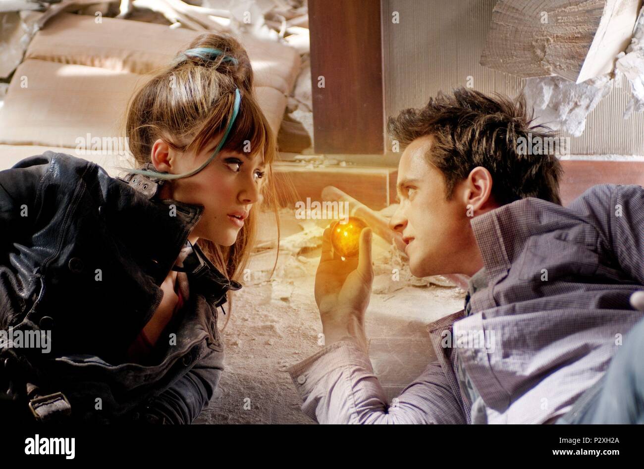 Dragonball Evolution Year : 2009 Director : James Wong Emmy Rossum, Joon  Park Stock Photo - Alamy