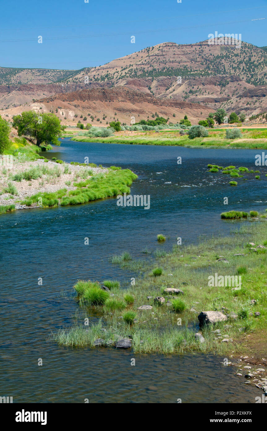 John Day River State Scenic Waterway near Twickenham, Wheeler County, Oregon Stock Photo Alamy