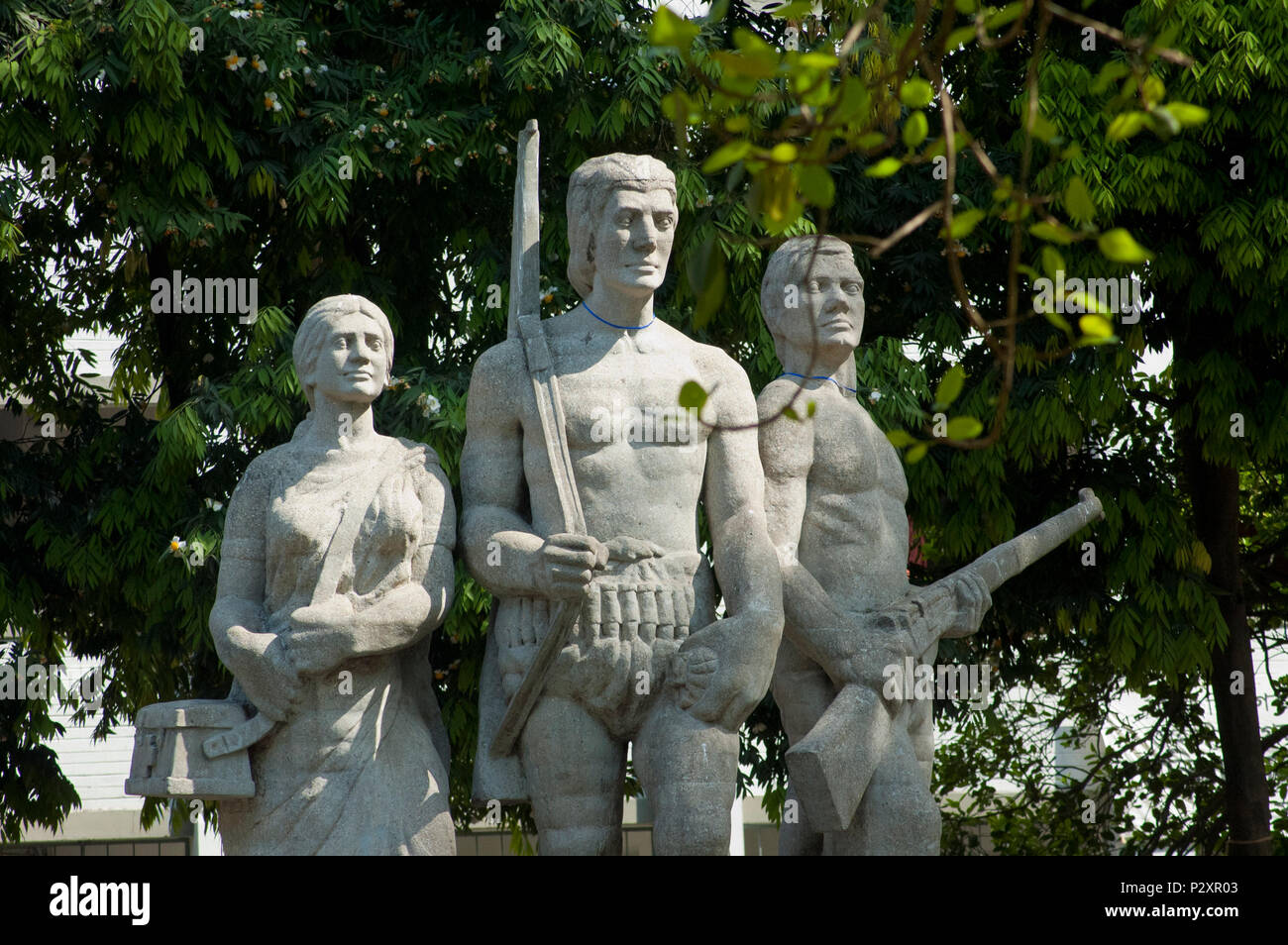 Aparajeyo Bangla is one of the most well known sculptures dedicated to