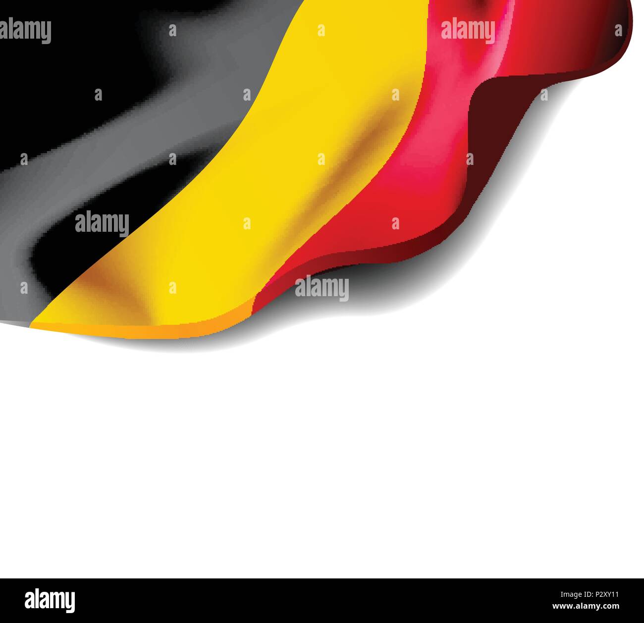Flag of brussels Stock Vector Images - Alamy