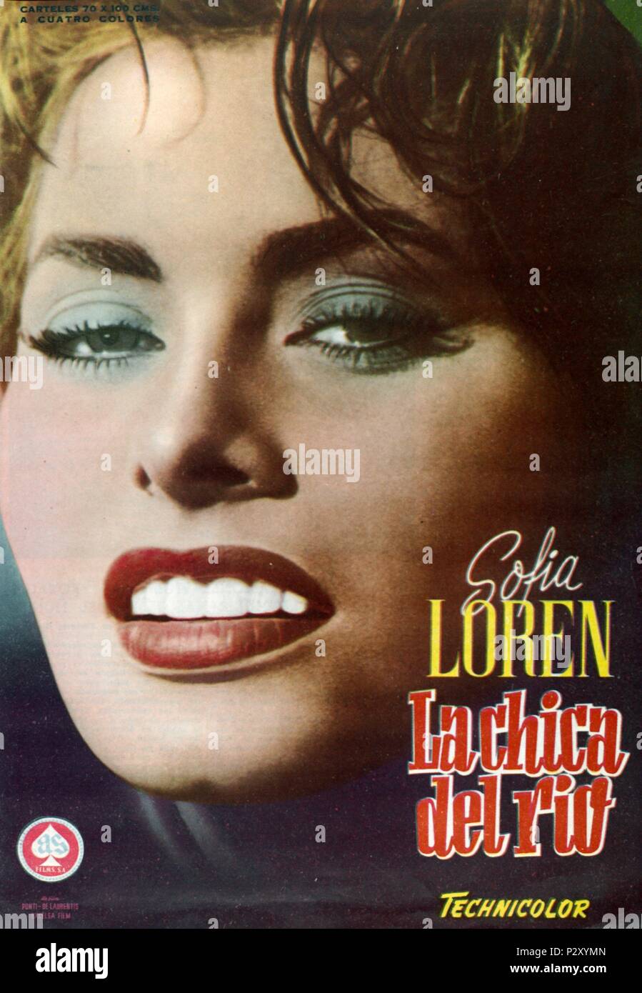 Original Film Title LA DONNA DEL FIUME. English Title RIVER GIRL, THE