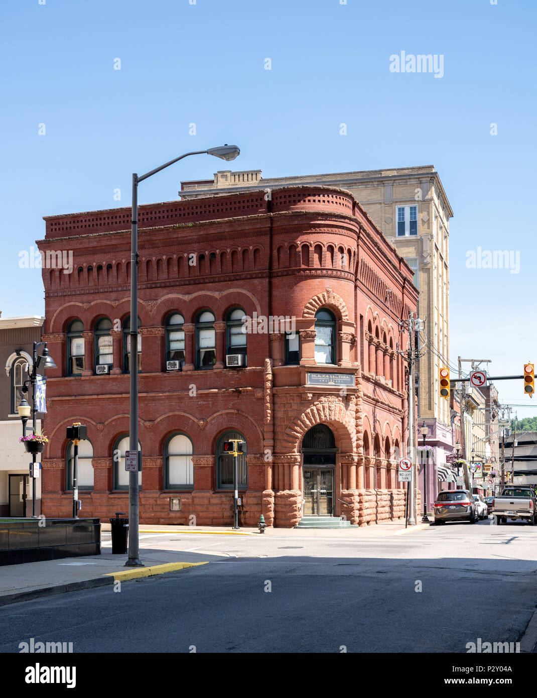 Community Bank Building in Clarksburg West Virginia Stock Photo Alamy