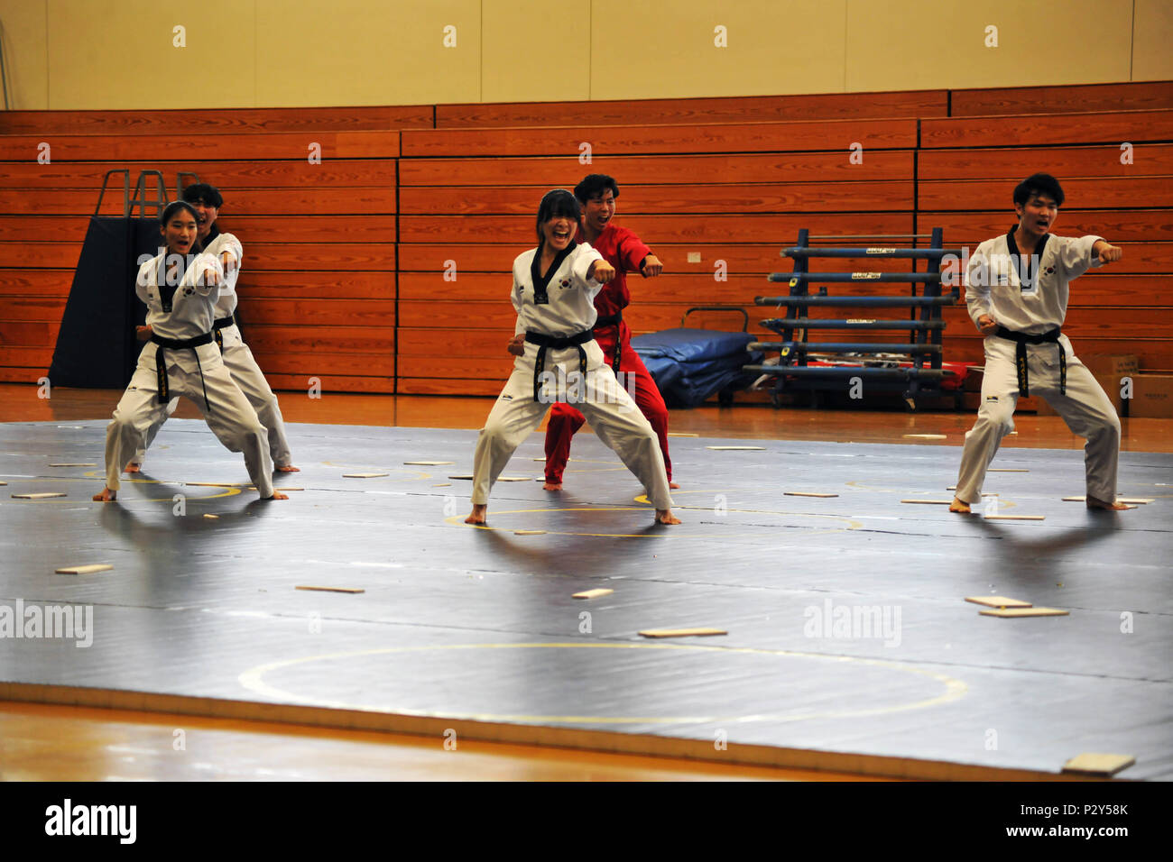 Taekwondo demonstration hi-res stock photography and images - Page 5 - Alamy