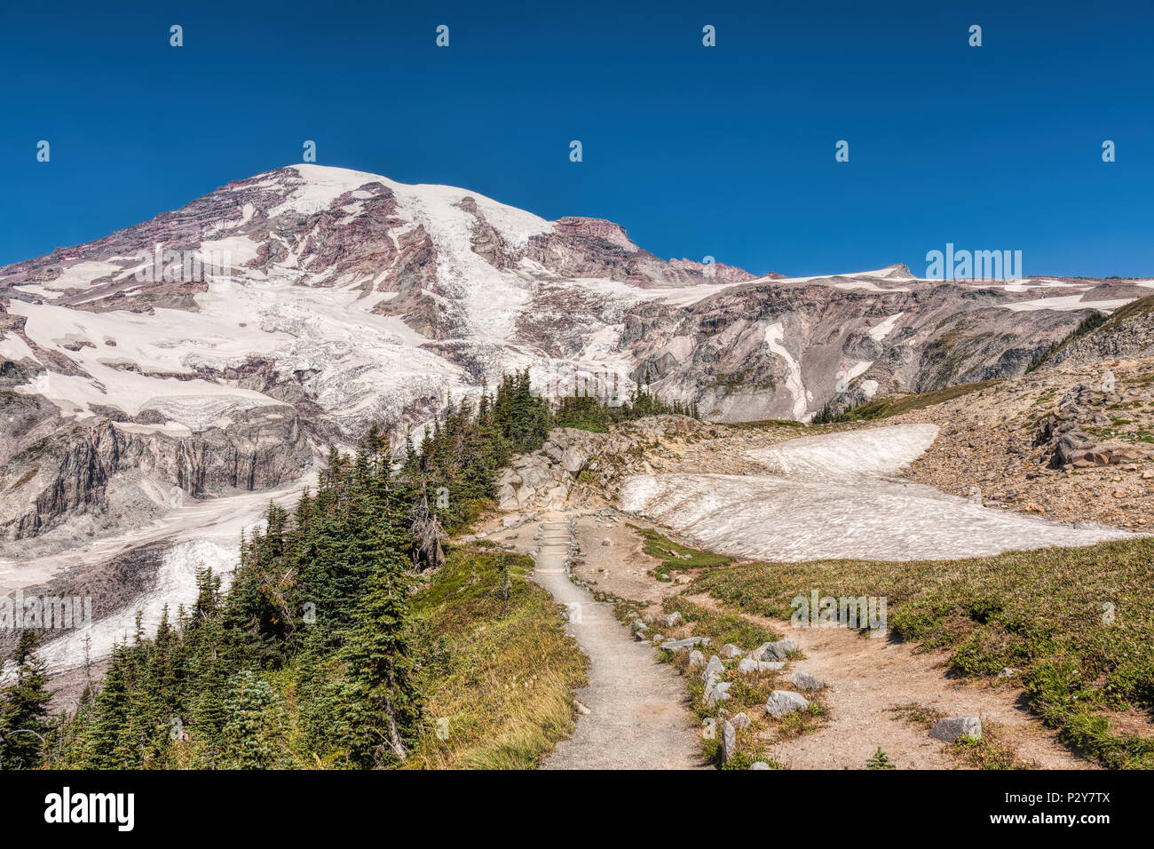 Mt rainier glaciers hi-res stock photography and images - Alamy