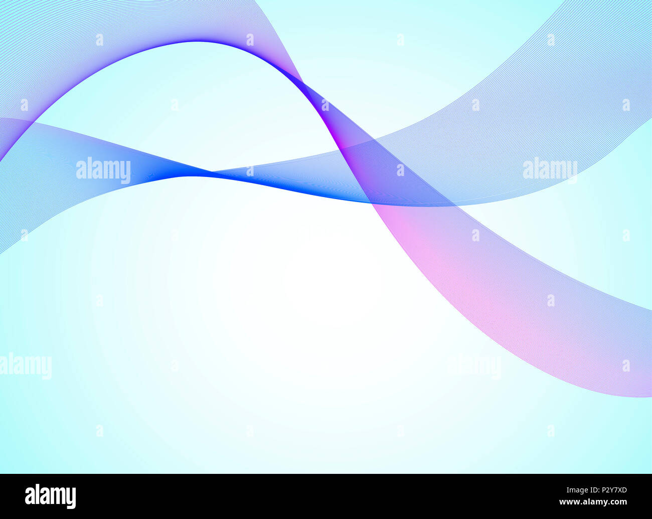 illustrated transparent abstract lines on a blue background Stock Photo ...