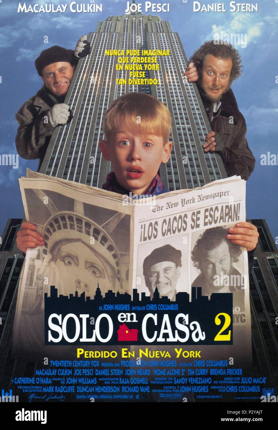 Original Film Title: HOME ALONE 2: LOST IN NEW YORK.  English Title: HOME ALONE 2: LOST IN NEW YORK.  Film Director: CHRIS COLUMBUS.  Year: 1992. Credit: 20TH CENTURY FOX / Album Stock Photo
