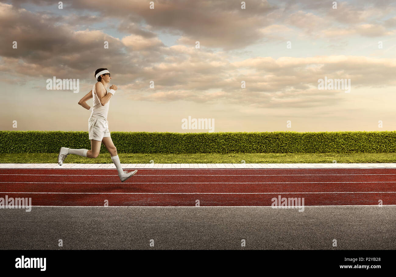 Funny runner hi-res stock photography and images - Alamy