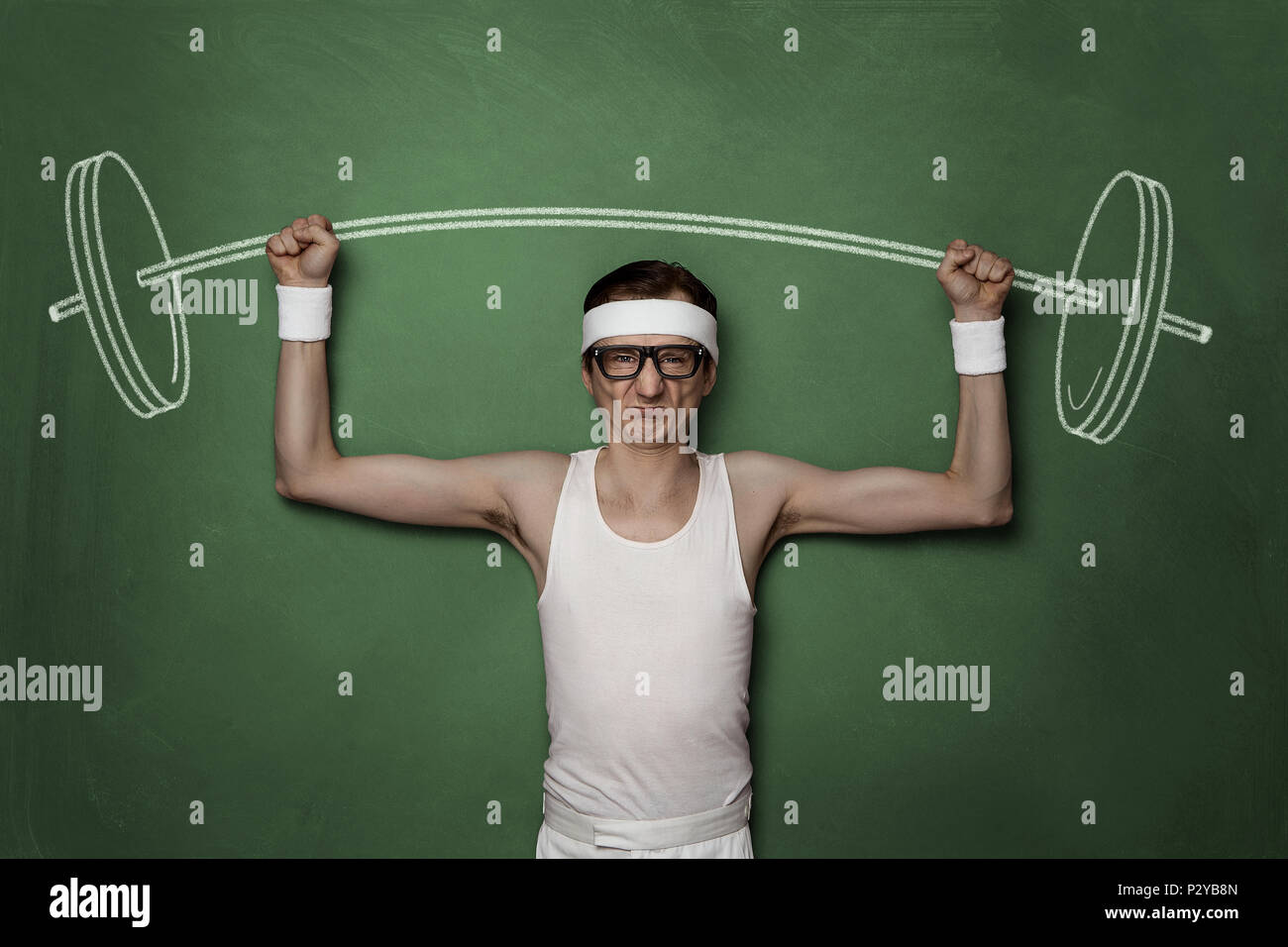 Funny lifting weights hires stock photography and images Alamy