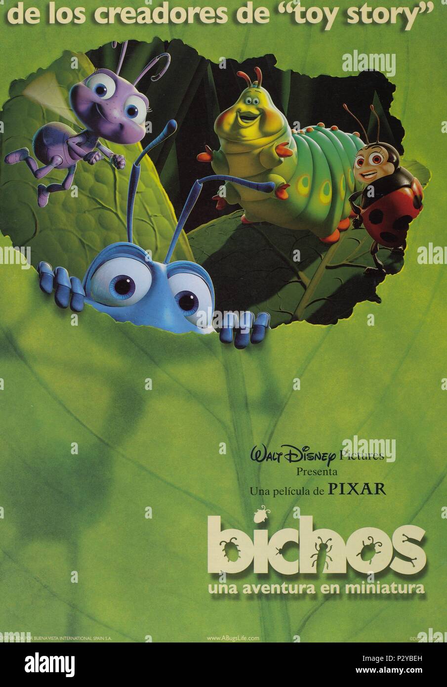 Original Film Title: A BUG'S LIFE.  English Title: A BUG'S LIFE.  Film Director: JOHN LASSETER; ANDREW STANTON.  Year: 1998. Credit: WALT DISNEY PICTURES / Album Stock Photo