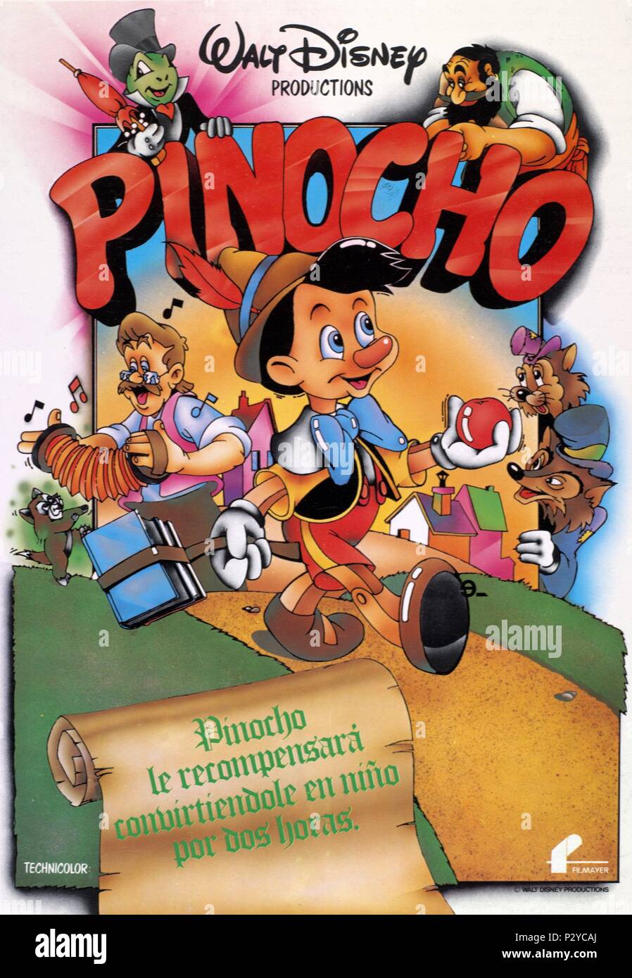 Original Film Title: PINOCCHIO.  English Title: PINOCCHIO.  Film Director: HAMILTON LUSKE; BEN SHARPSTEEN.  Year: 1940. Credit: WALT DISNEY PRODUCTIONS / Album Stock Photo