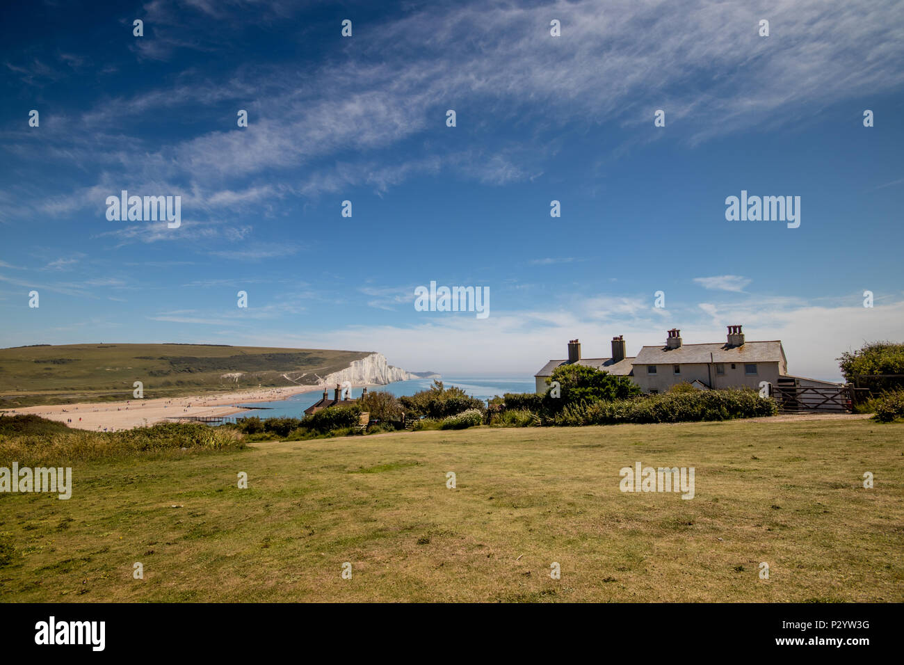 Seven sisters cliffs south downs seaford eastbourne seven sisters