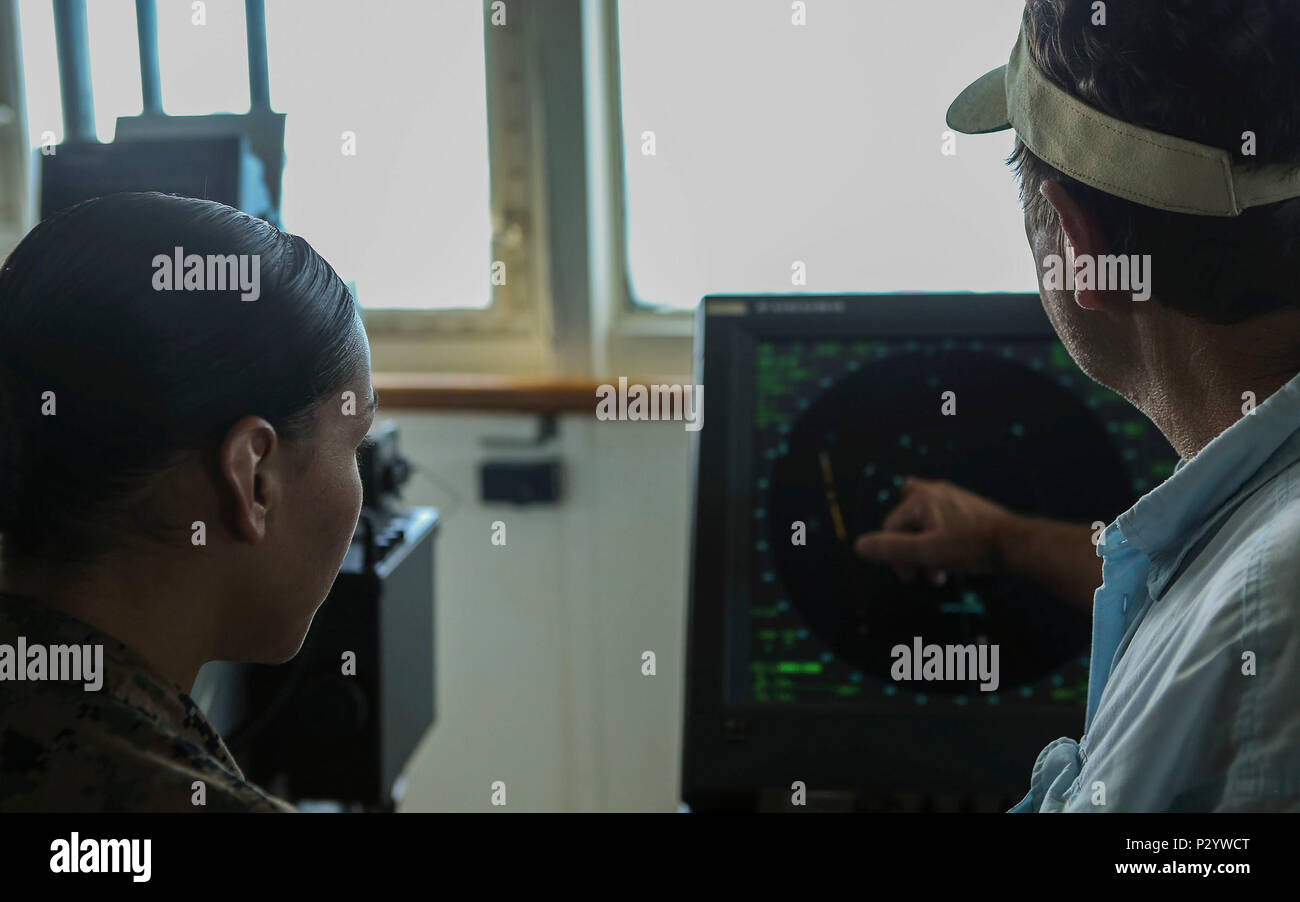 Marines from Headquarters Regiment, 2nd Marine Logistics Group tour the ...