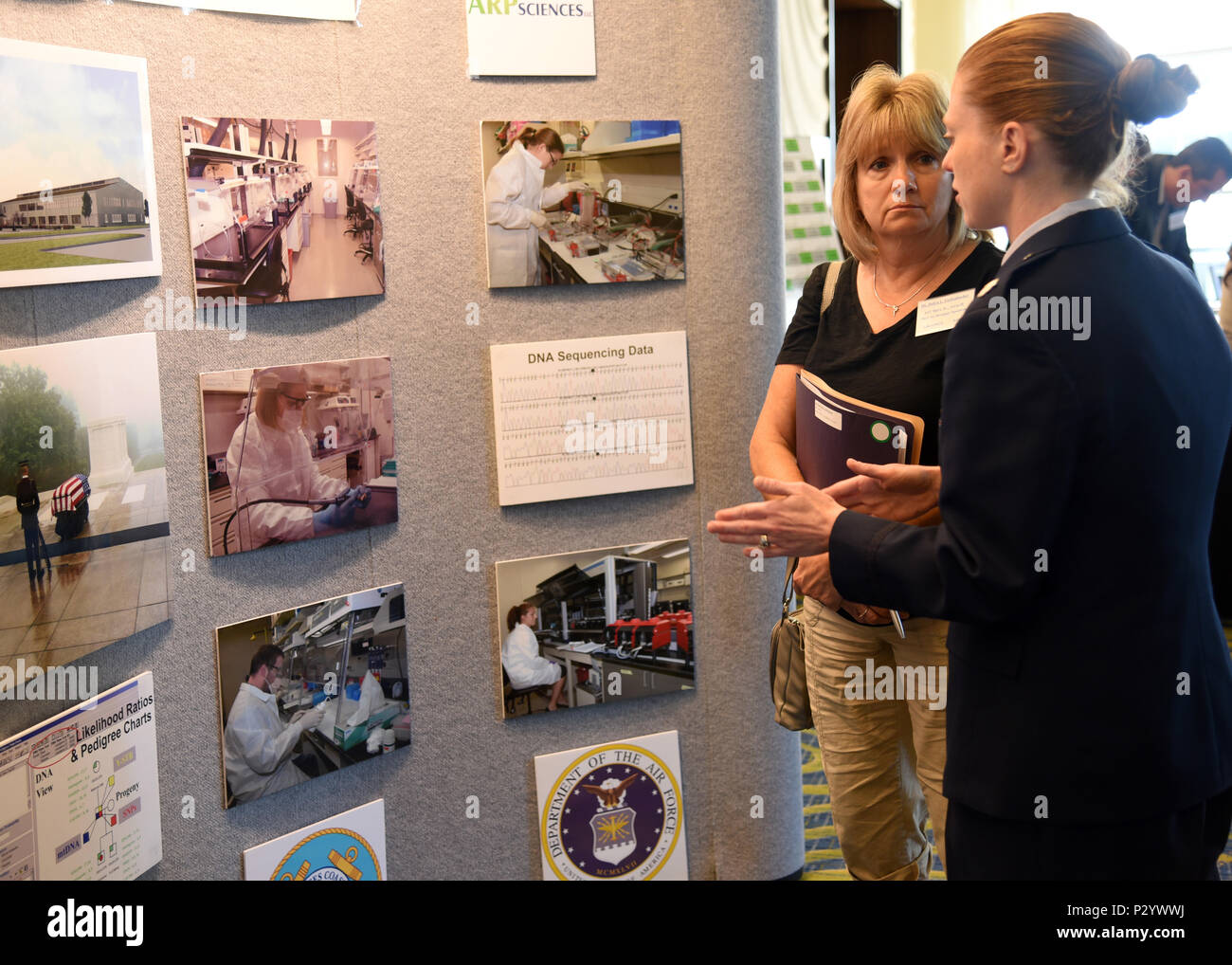 Armed force dna identification laboratory hi-res stock photography and ...