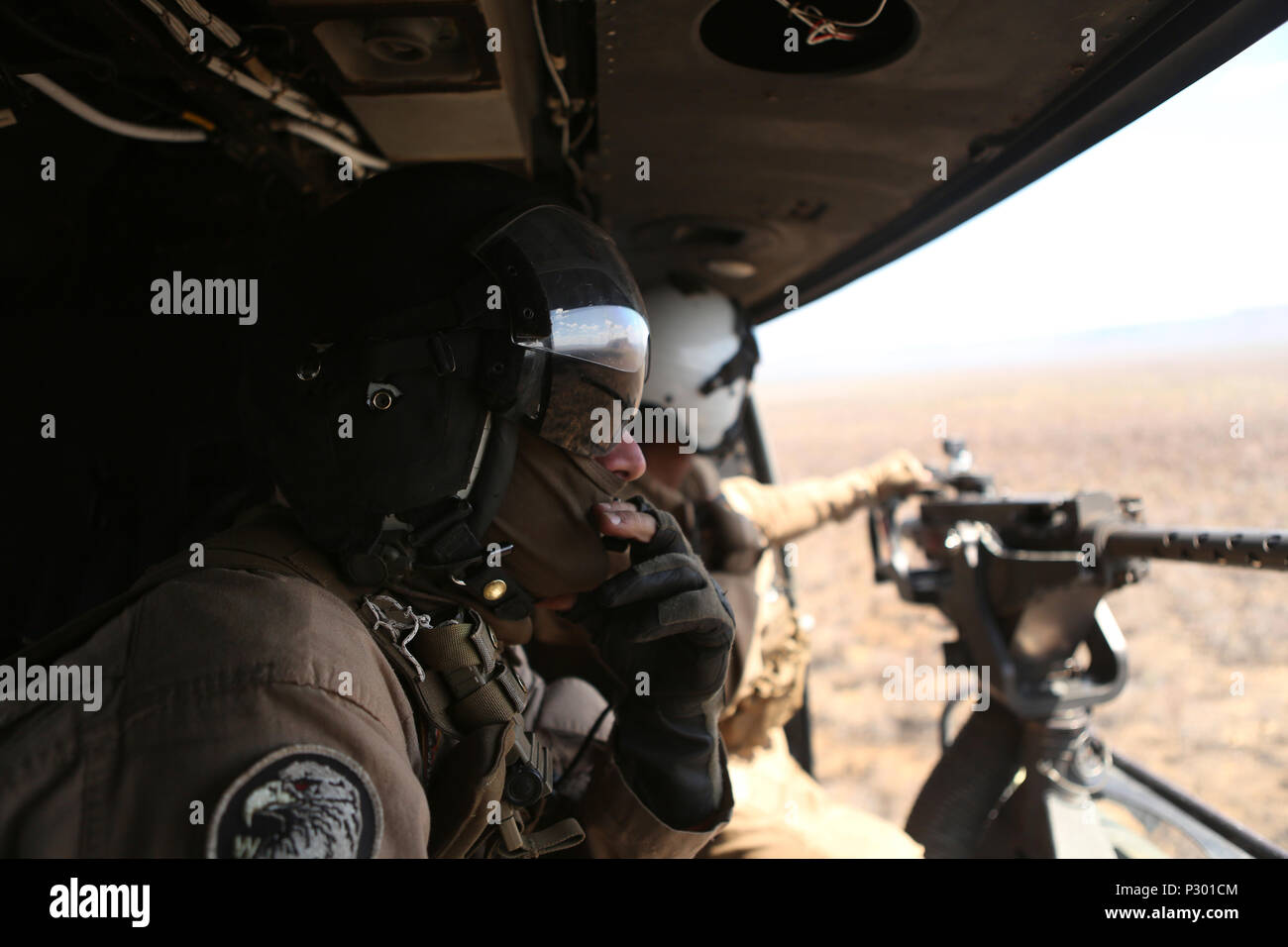 Sgt Nathan Roeller A Door Gunner With Marine Light Attack
