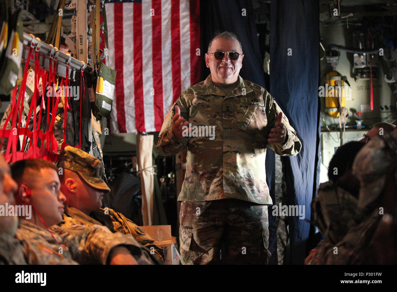 8/07/2016 Maj. General Frank D. Vavala midflight on a Delaware Air