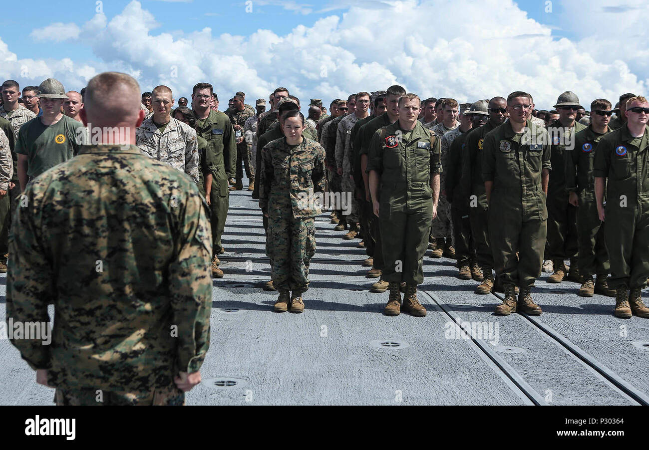 During exercise Bold Alligator 16, Marines and Sailors of the 2nd ...