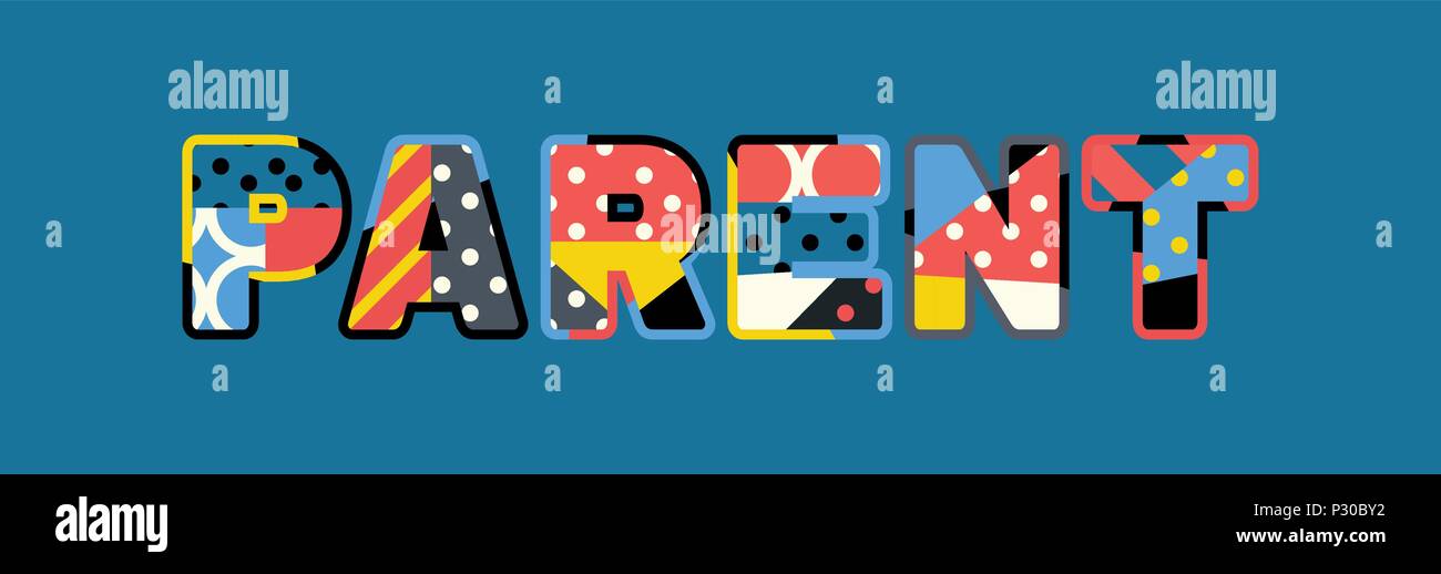 Single Mother Family Children Vector Stock Photos &amp; Single Mother