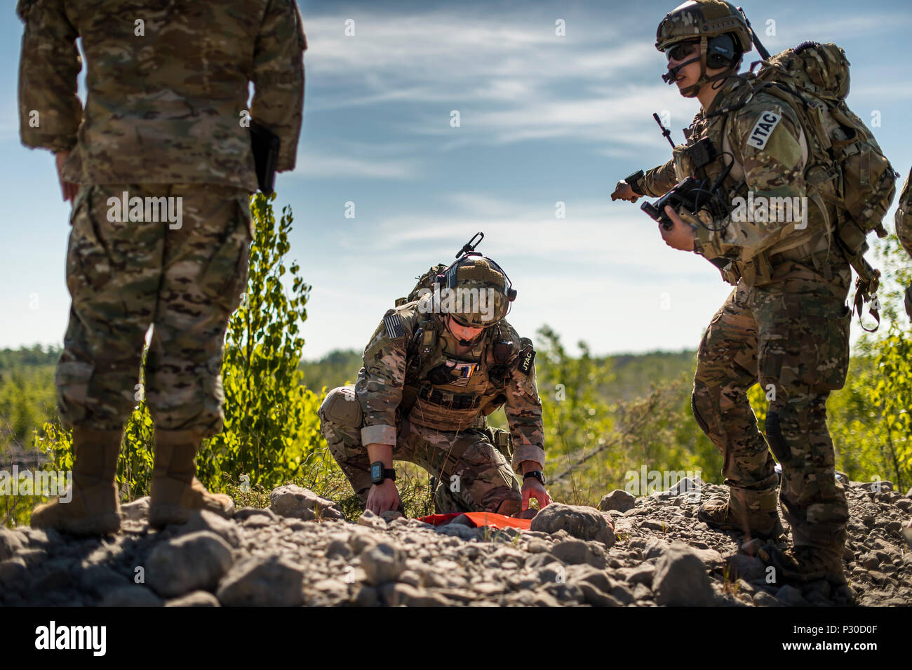113th air support operations squadron hi-res stock photography and ...