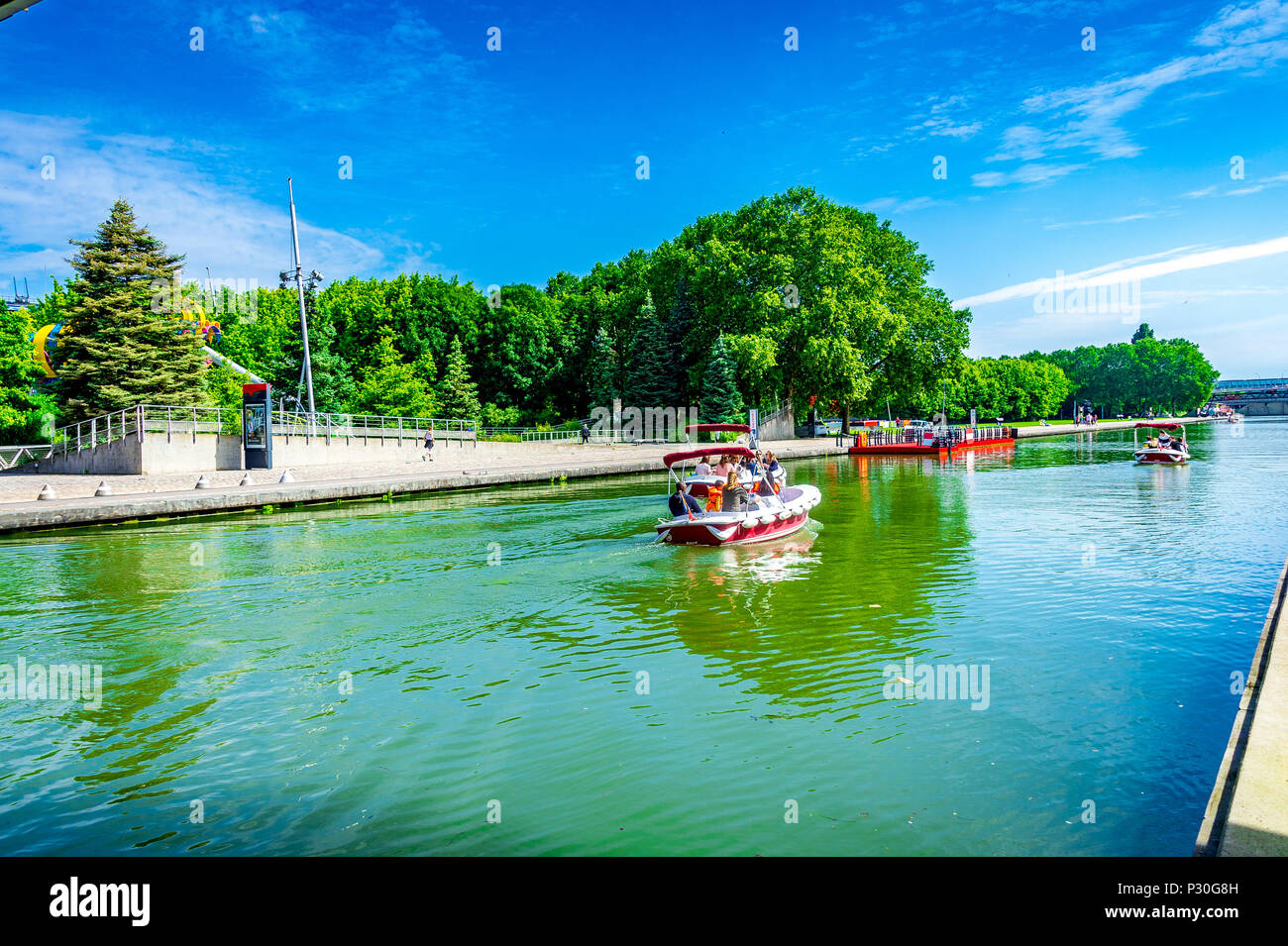 Parc de la Villette in Paris, France Stock Photo Alamy