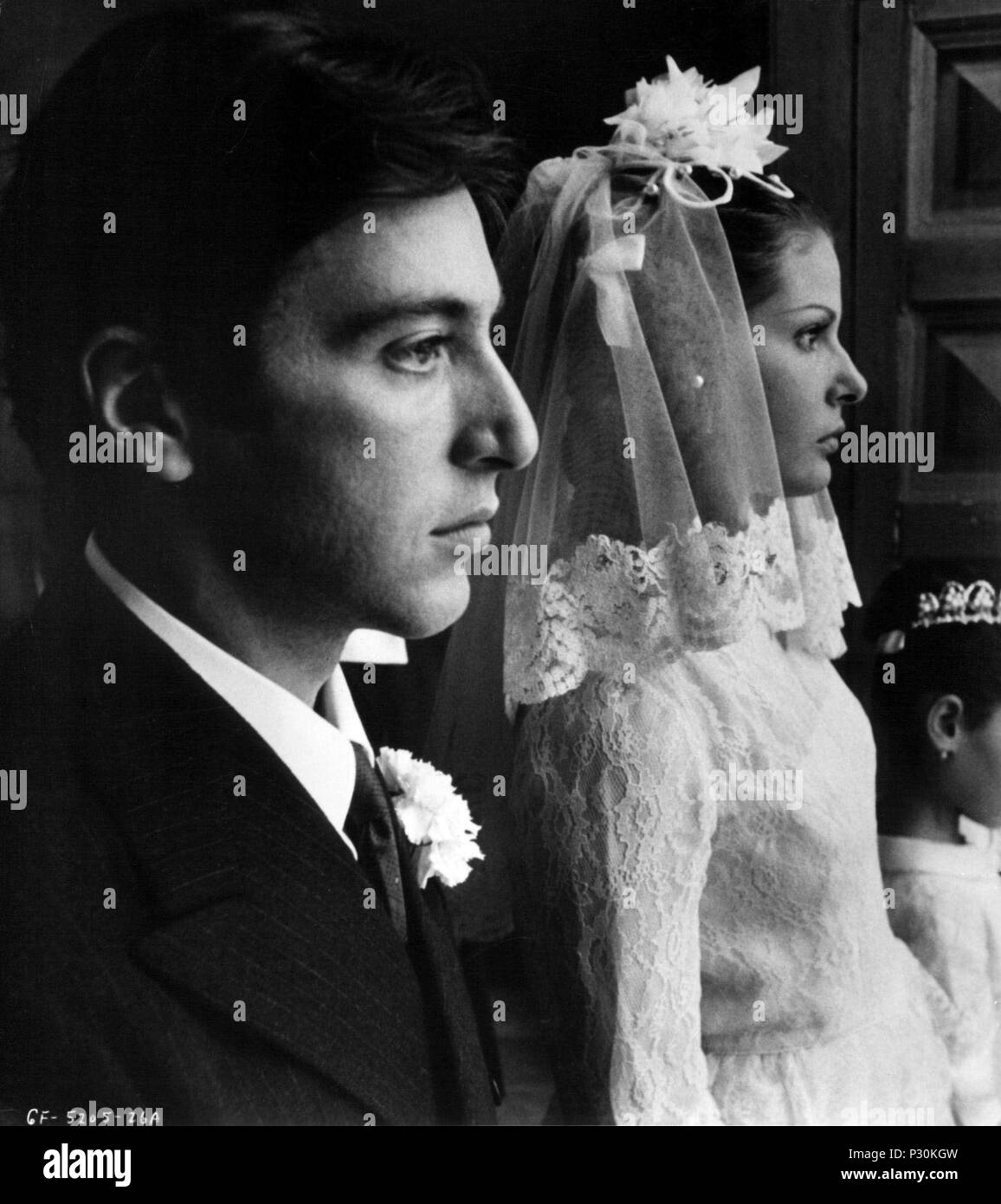 Original Film Title: THE GODFATHER.  English Title: THE GODFATHER.  Film Director: FRANCIS FORD COPPOLA.  Year: 1972.  Stars: AL PACINO; SIMONETTA STEFANELLI. Credit: PARAMOUNT PICTURES / Album Stock Photo