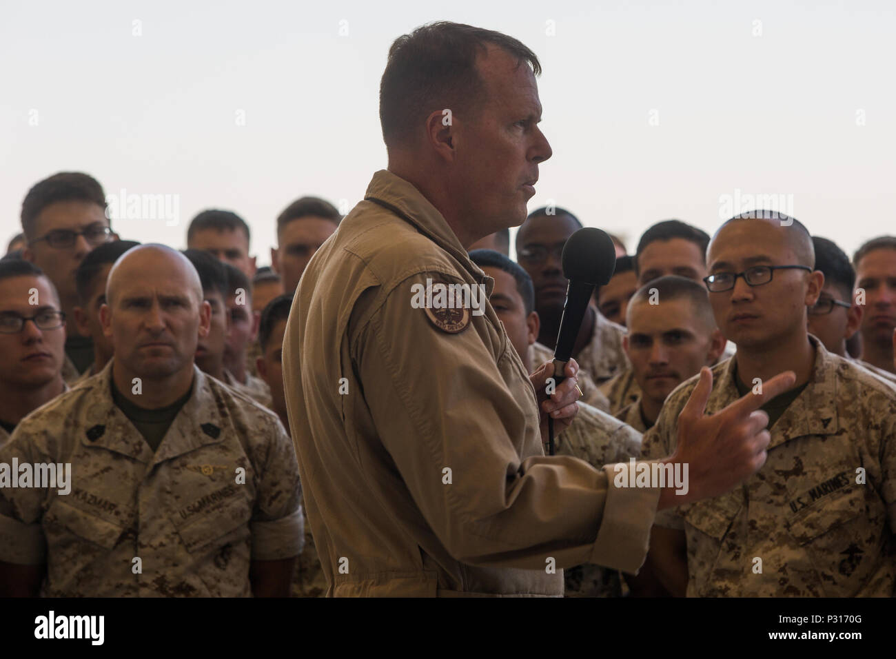 Sergeant Major of the Marine Corps visits 3rd MAW